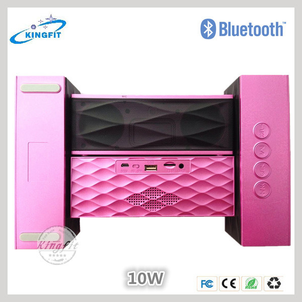 2015 High Quality Portable FM Radio and TF Card Bluetooth Speaker