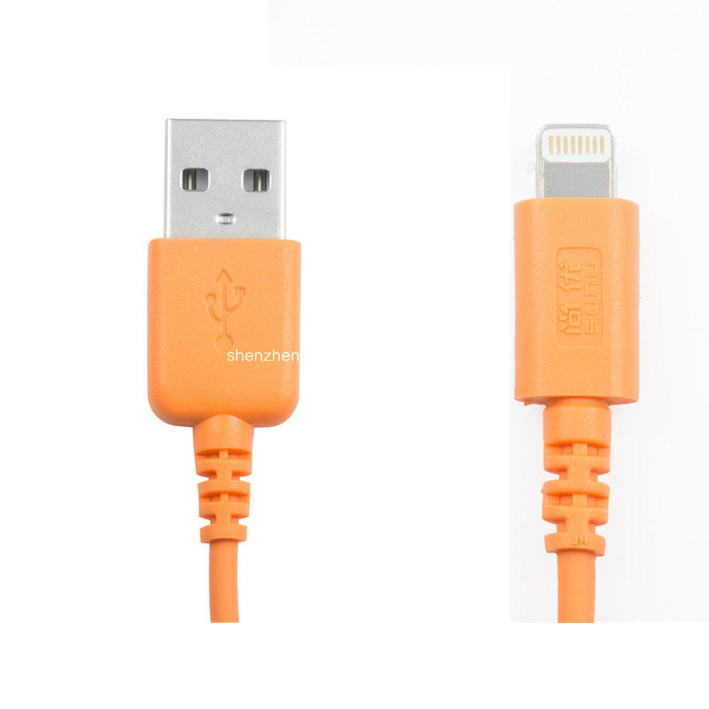 USB Charge and Data Transfer Cable to 8pin for iPhone 5 5c 5s 6 Lightning Cable (JHU256)