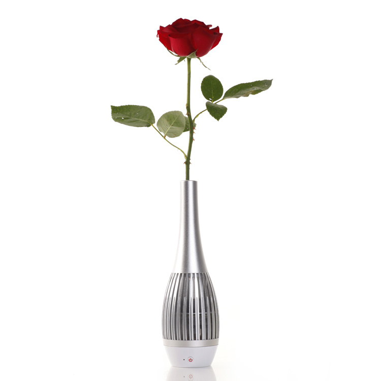 Mini Portable LED Light Flower Vase Bluetooth Speakers