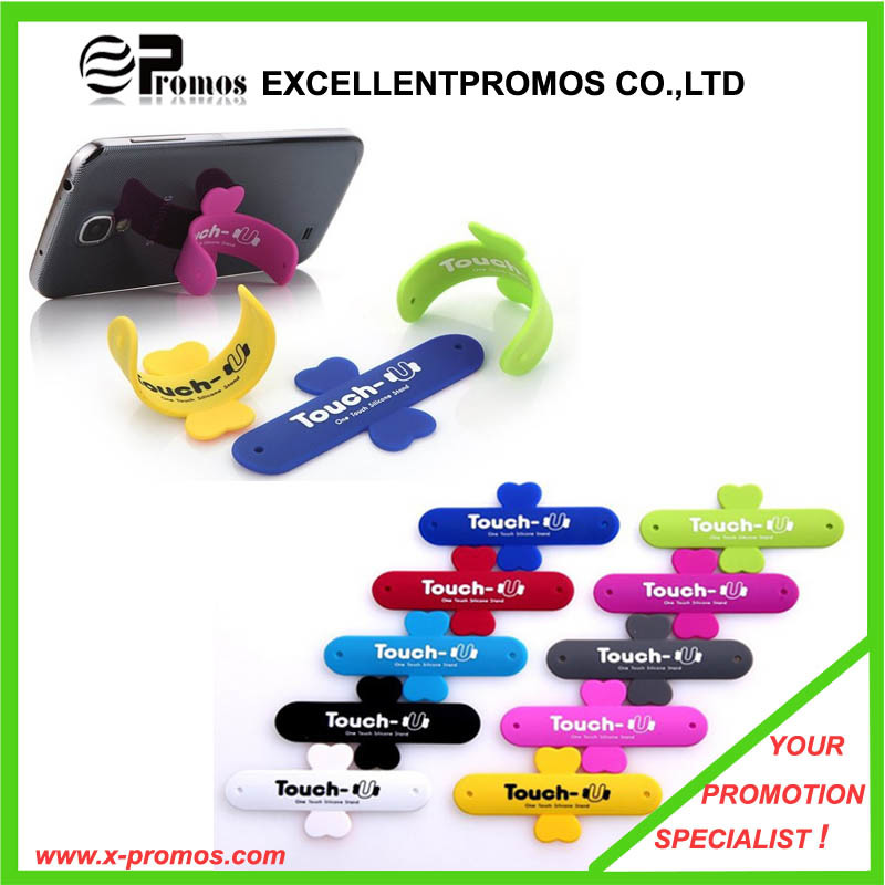 2014 New Design Silicone Touch U Sticky Phone Holder (EP-H8264.82932)