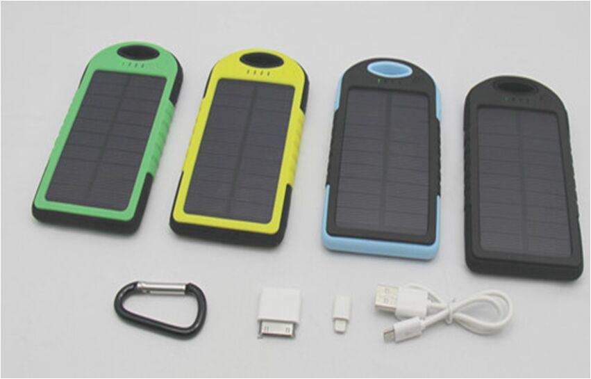 5000mAh Waterproof Solar Charger for All Mobile Phones (YD-TO11)