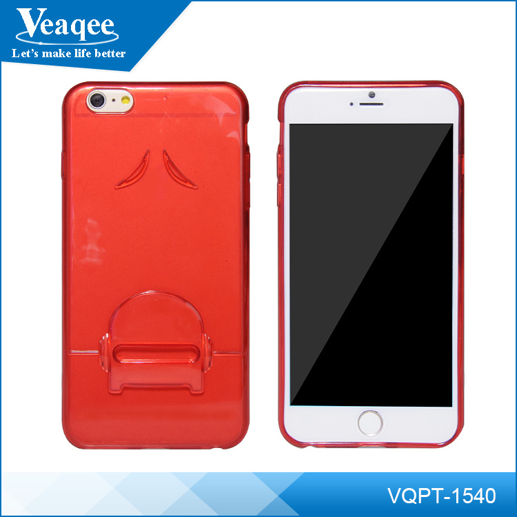 Veaqee TPU Colorful Transparent Mobile Phone Case for iPhone Samsung