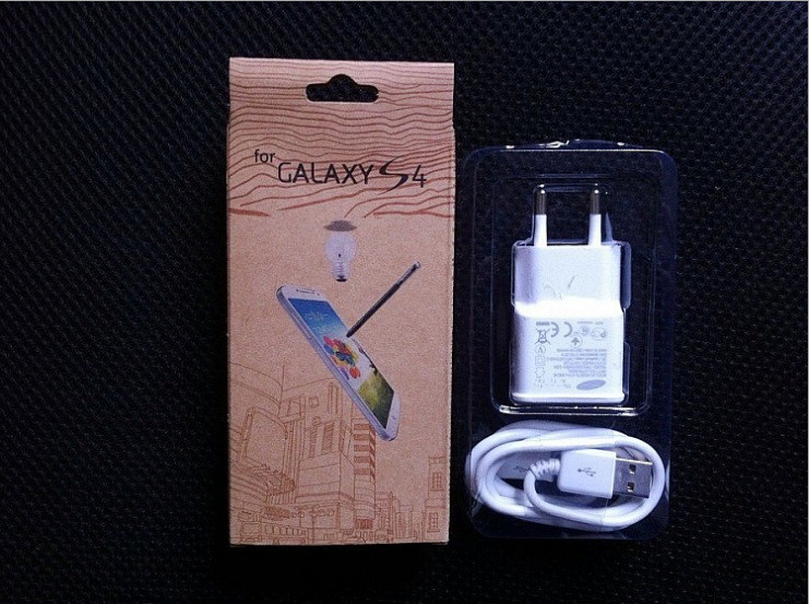 2 in 1 Set Charger and Cable for Samsung S4