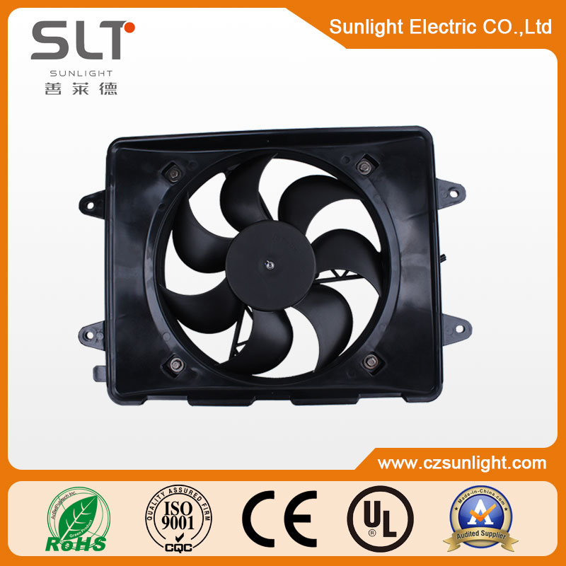 12V Plastic Exhaust Axial Fan for Car Similar to Spal