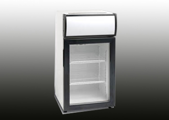 Glass Door Table Top Mini Refrigerator