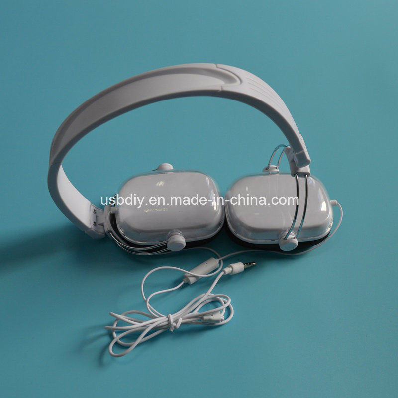 Professional DC3.5 on-Ear Headset with Mic for Mobile Phone