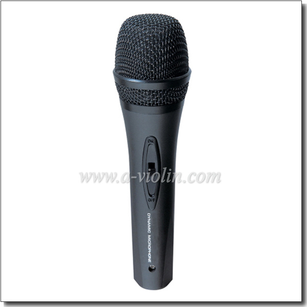 Professional Moving-Coil 2.5m Cable Mic Price Plastic Mic Wired Metal Microphone (AL-DM960)