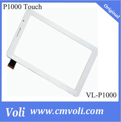 White Digitizer Touch Screen Panel for Samsung P1000 Tablet PC