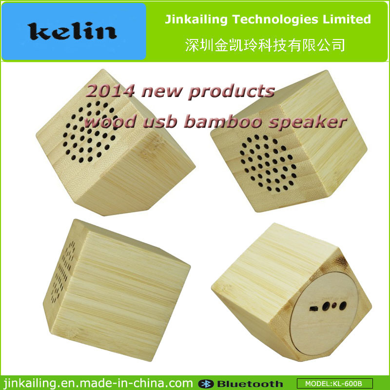 Handmade Unique Natural Walnut Wood Portable Mini Speaker