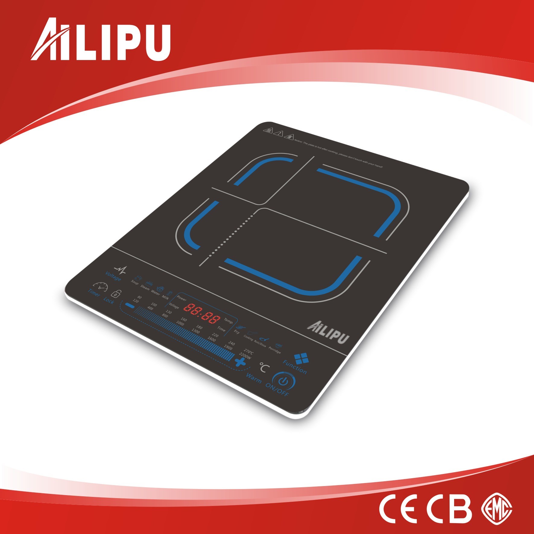 International Touch Control Ultra-Thin Electric Induction Cooker Sm-A11
