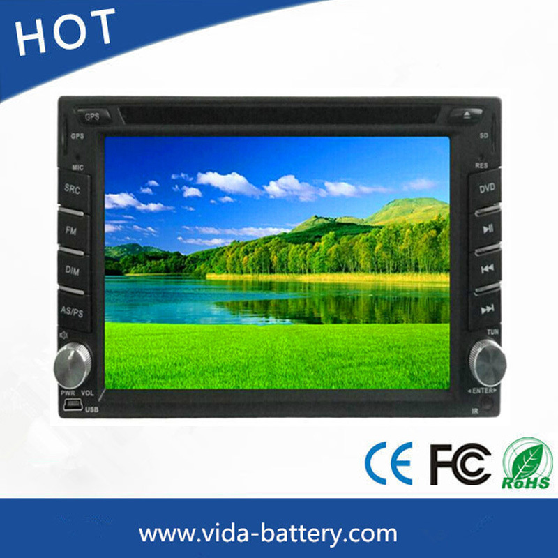 Double 2 DIN Car Multimedia/Car DVD Player with GPS Navigation