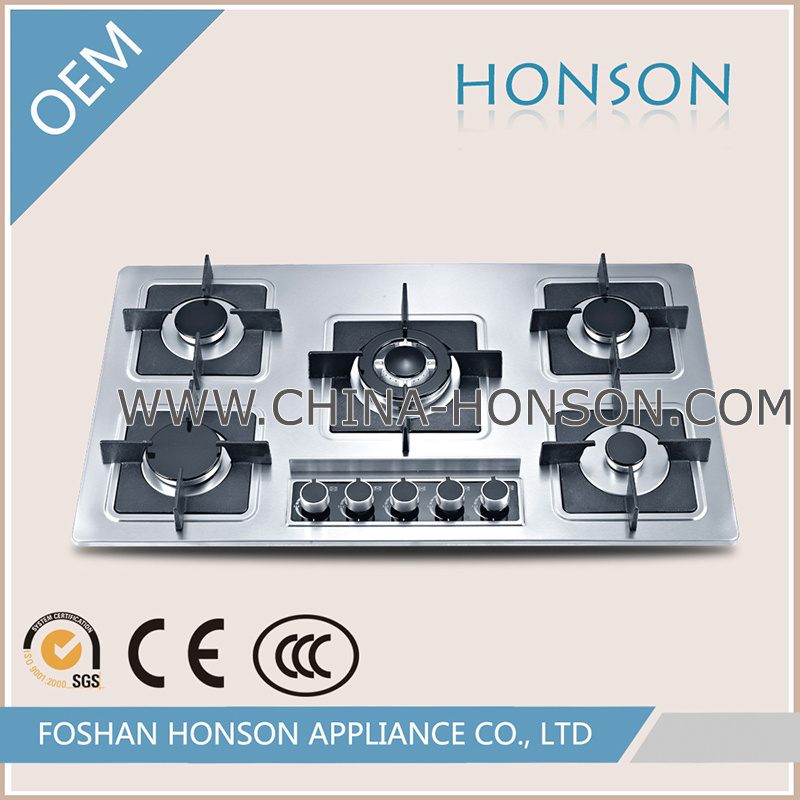 Kitchen Equipment Gas Stove Parts Natural Gas Induct Stove