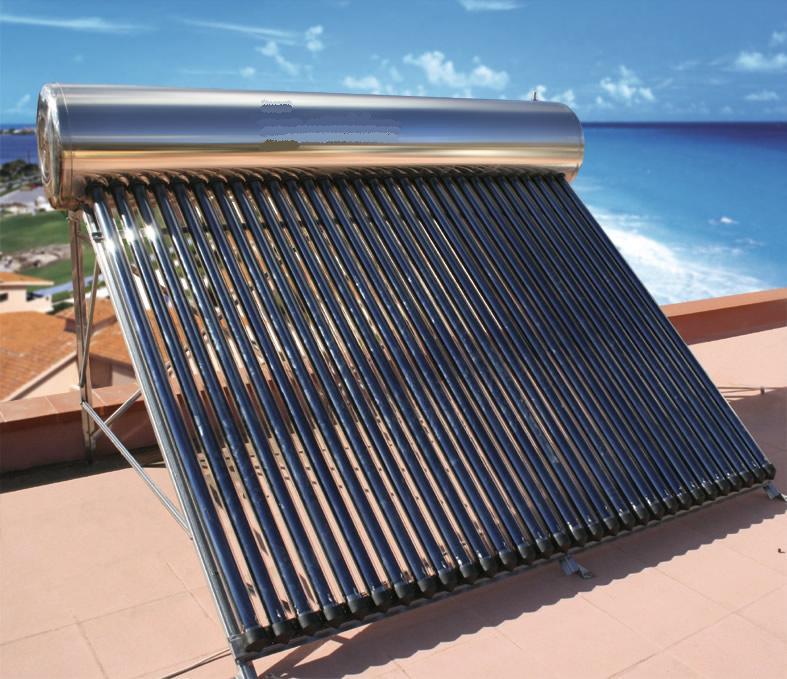 Pressurized Solar Water Heater for Mexico City