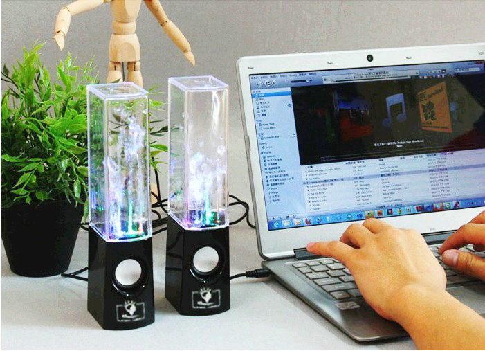 LED Water Dancing Portable Speaker, Super Sound