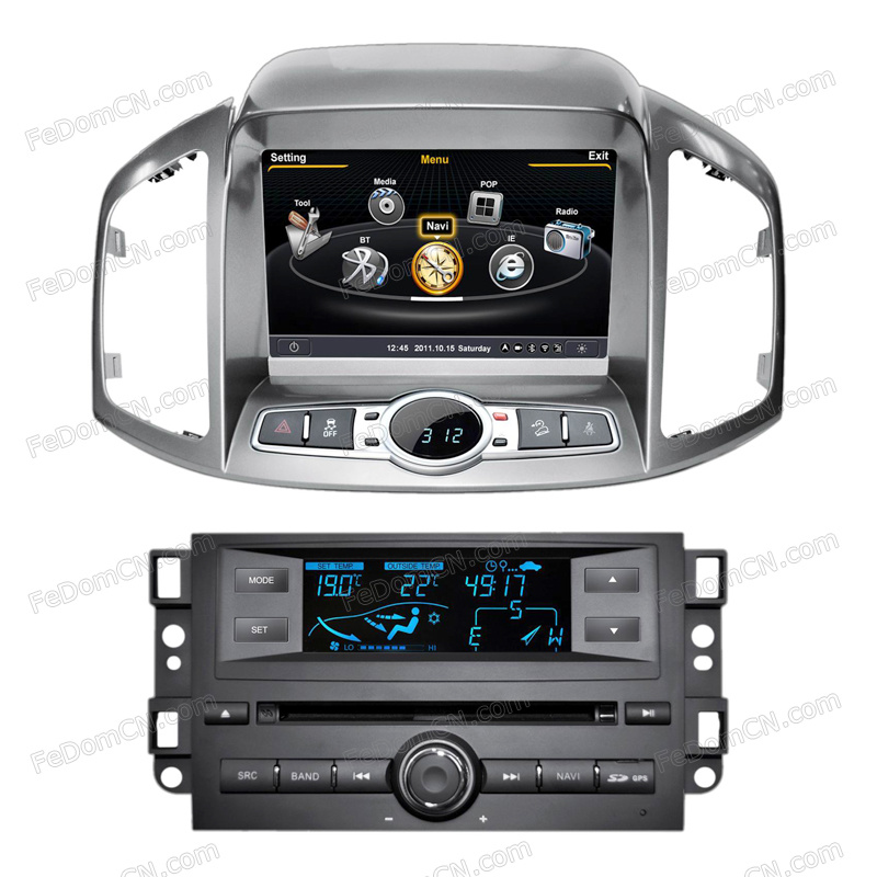 Forchevrolet Captiva 1 Car DVD GPS Bluetooh Video Navigation System