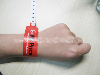 One-off Cheap RFID Wristband/Bracelet-32 for Event Management