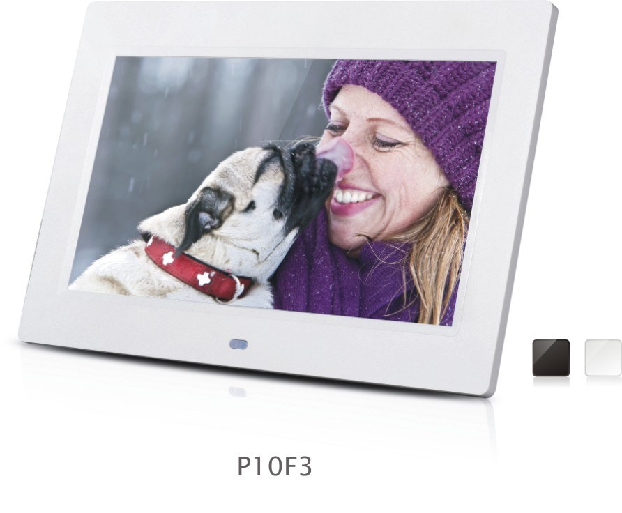 10 Inch Digital Panel Picture Frame Support SD Card, USB