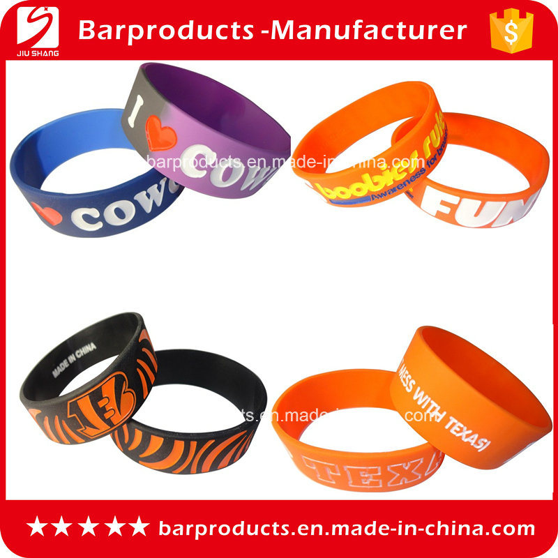 Various Styles Custom Silicone Rubber Wristbands
