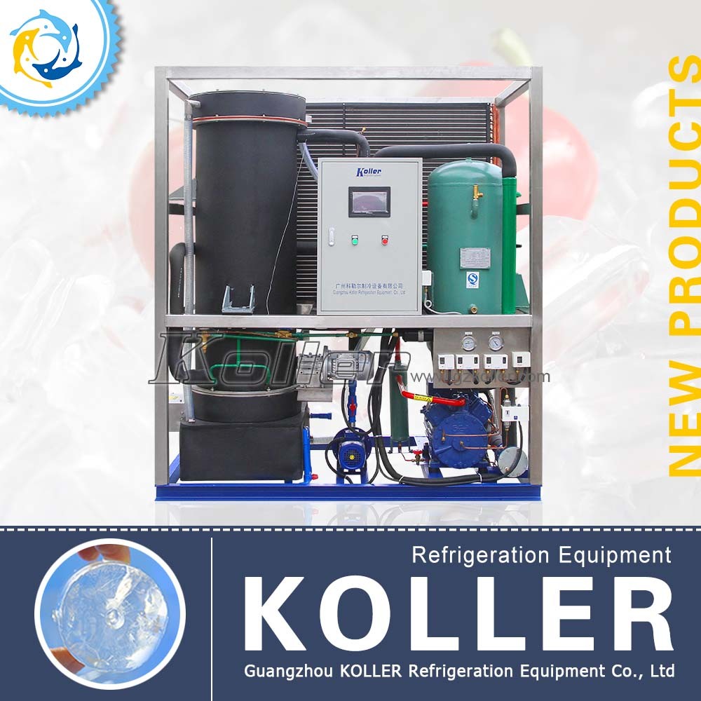 Koller Tube Ice Machine with High Frozen Effieiency 3000kg/Day