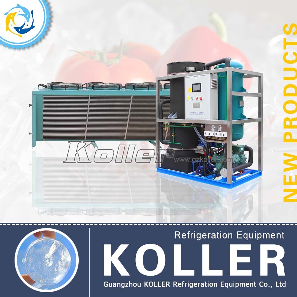 Ice Tube Machine with PLC Control Operation Easily