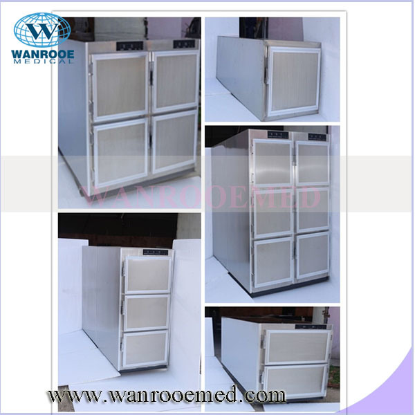 New Type Stainless Steel Mortuary Refrigerator