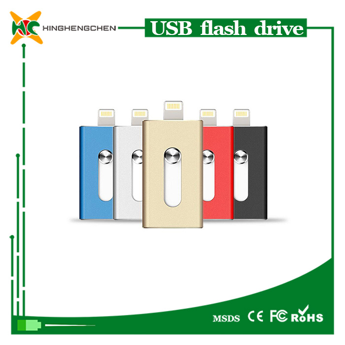 OTG USB Flash Drive for iPhone USB Pen Drive