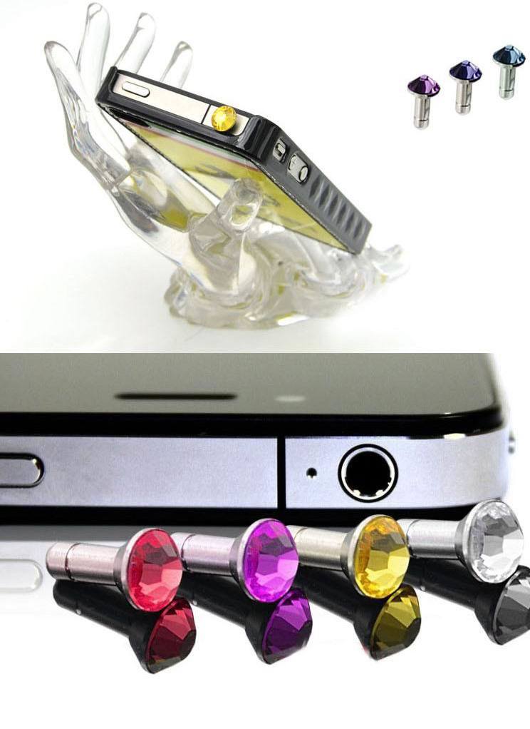 New Bling Crystal Ear Caps (B1) for Phone