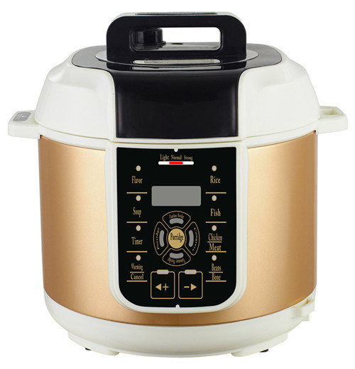 Golden Electric Pressure Cookers with Multi Function 5L (ZH-A509G)