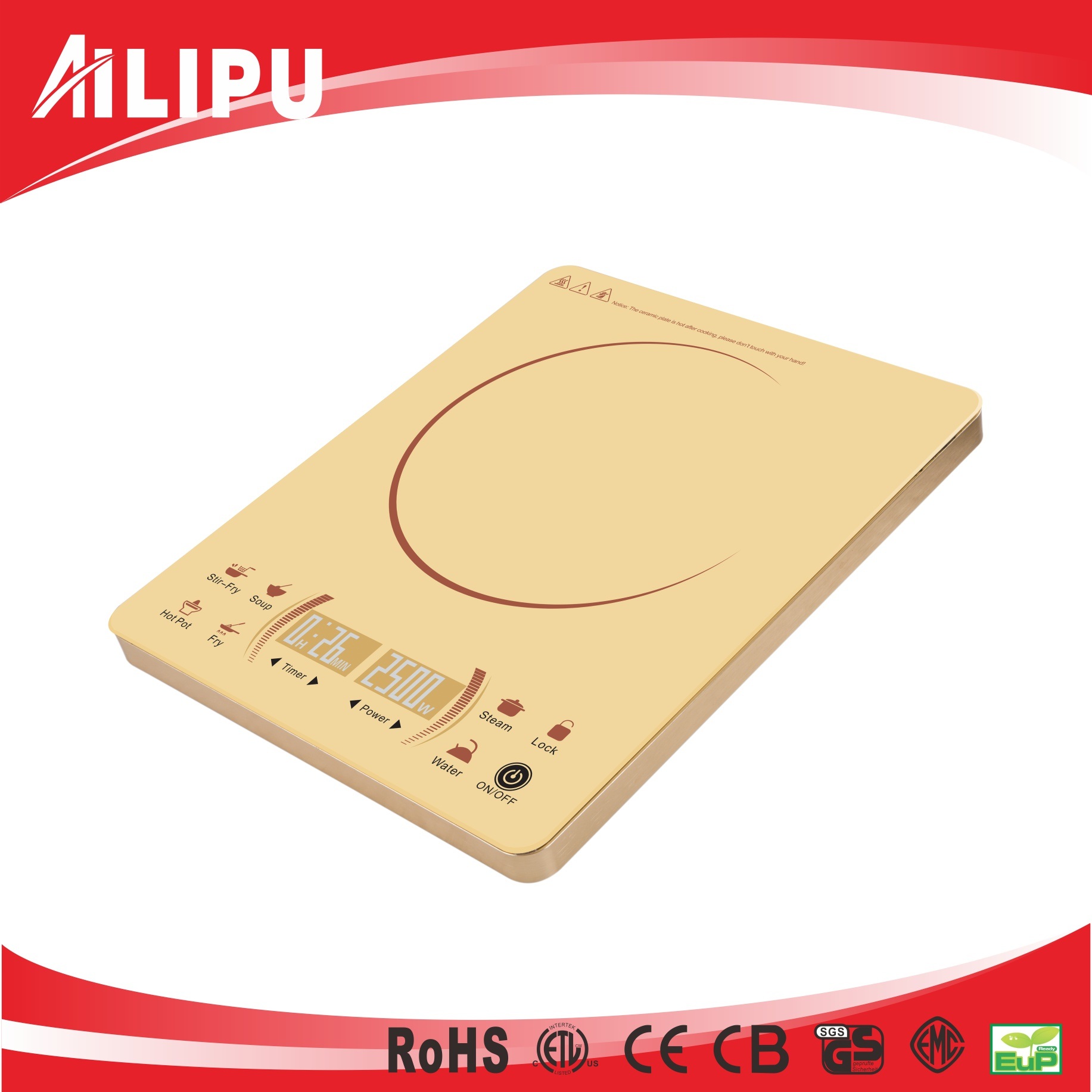 Overheating Protection Touch Control The Latest Design Induction Cooker