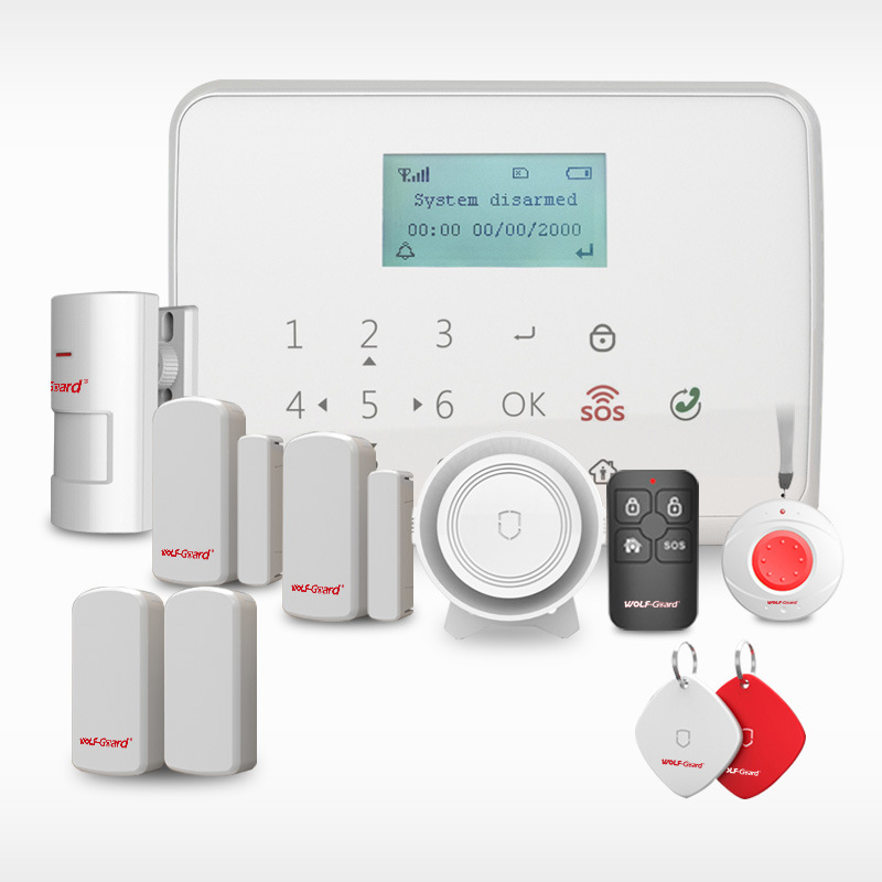 Intelligent Anti-Theft Touch GSM Wireless Home Security Alarm System