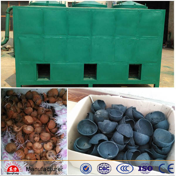 Airflow Type Coconut Shell Carbonization Stove