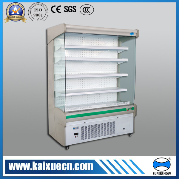 Multideck Vertical Display Chiller Refrigerator for Beverage and Dairy