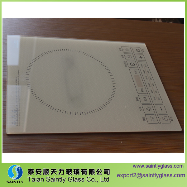 Ceramic Glass with Printing for Induction Cooker