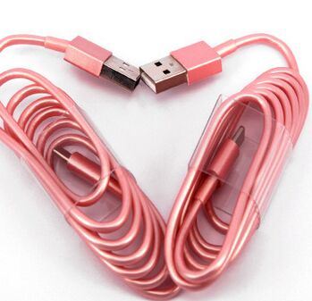 Factory High Quality Rose Gold Data Charging USB Cable for iPhone6