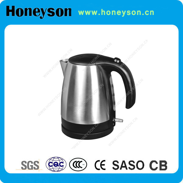 Stainless Steel Hotel Electric Kettle with Water Level Window