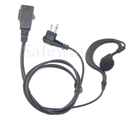 Walkie Talkie Headset Earhook for Motorola Twp Way Radio Gp300, Cp040, Cp200 Gp88 Bpr40