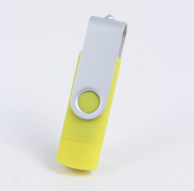 Smartphone USB Flash Drive with Micro USB Port, Swivel USB Flash Drive