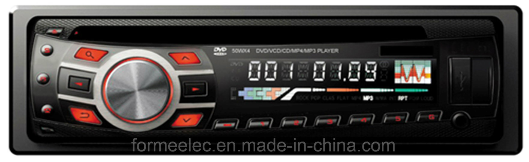 Detachable Panel Car DVD Player with USB SD FM