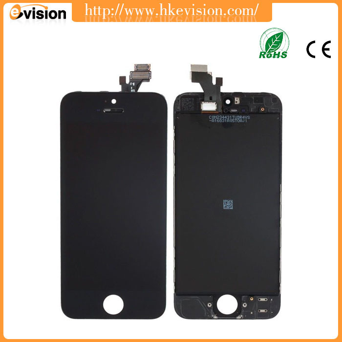 Repair Parts Mobile Phone LCD for iPhone 5, Replacement LCD Touch Screen Digitizer for iPhone 5