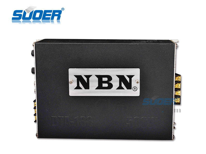 Suoer High Quality 500W Car Amplifier Car Audio Amplifier (DTA-188)
