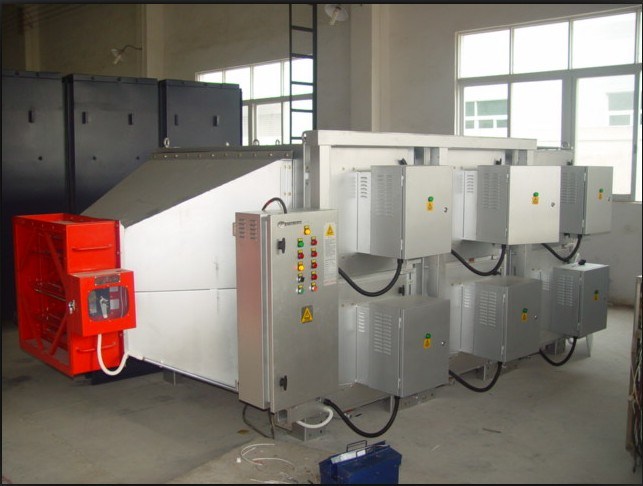 Industrial Electrostatic Air Purifier for Stenters with Electrostatic Fume Filtration (BSG-216)