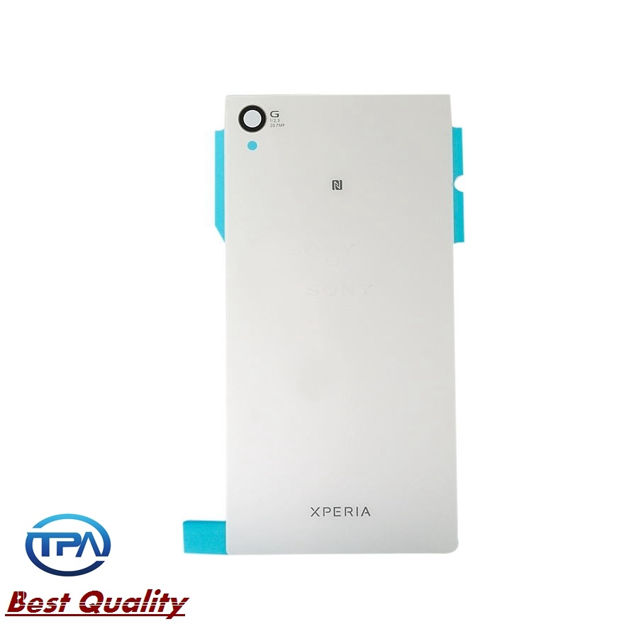Hot Sale White Back Cover with Adhesive for Sony L39h Xperia Z1