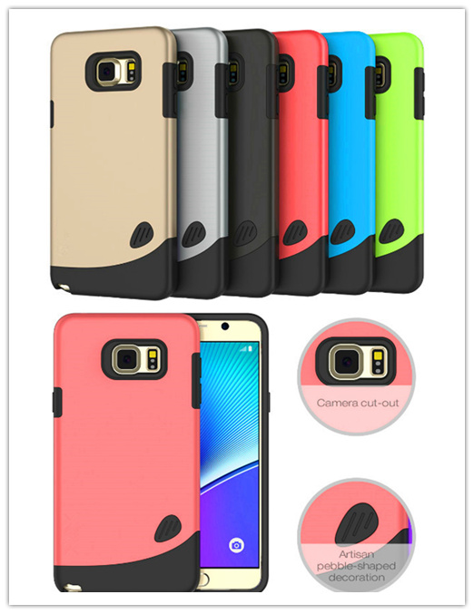 New Products PVC Waterproof Cell Phone Case for Samsung Galaxy Note5 Mobile Cover