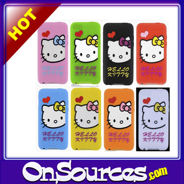 Hello Kitty Bibasic Silicone Case Cover for iPhone 3G 3GS