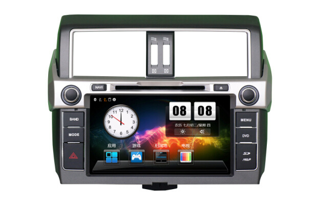 9in 2 DIN Car DVD Player for Toyota Prado 2014