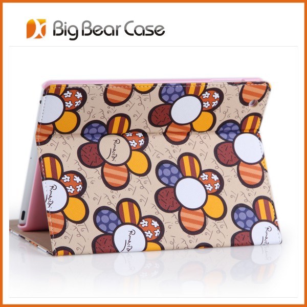 PU Leather Cover for iPad 4