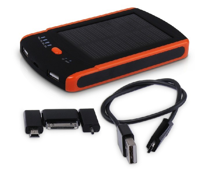 6000mAh Solar Charger for Mobile Phone and iPad (S6000)