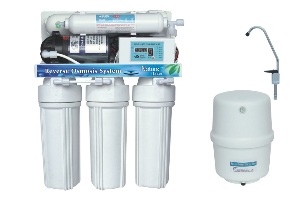5 Stage Reverse Osmosis Water Purifier System with TDS Display