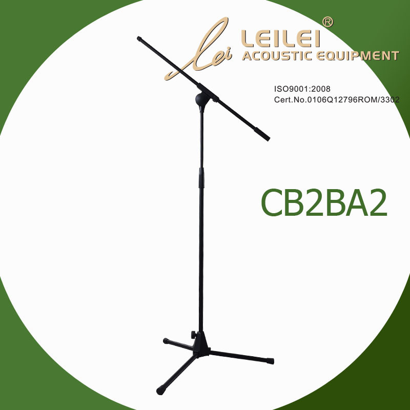 Height Ajustable Aluminium Microphone Stand (CB2BA2)