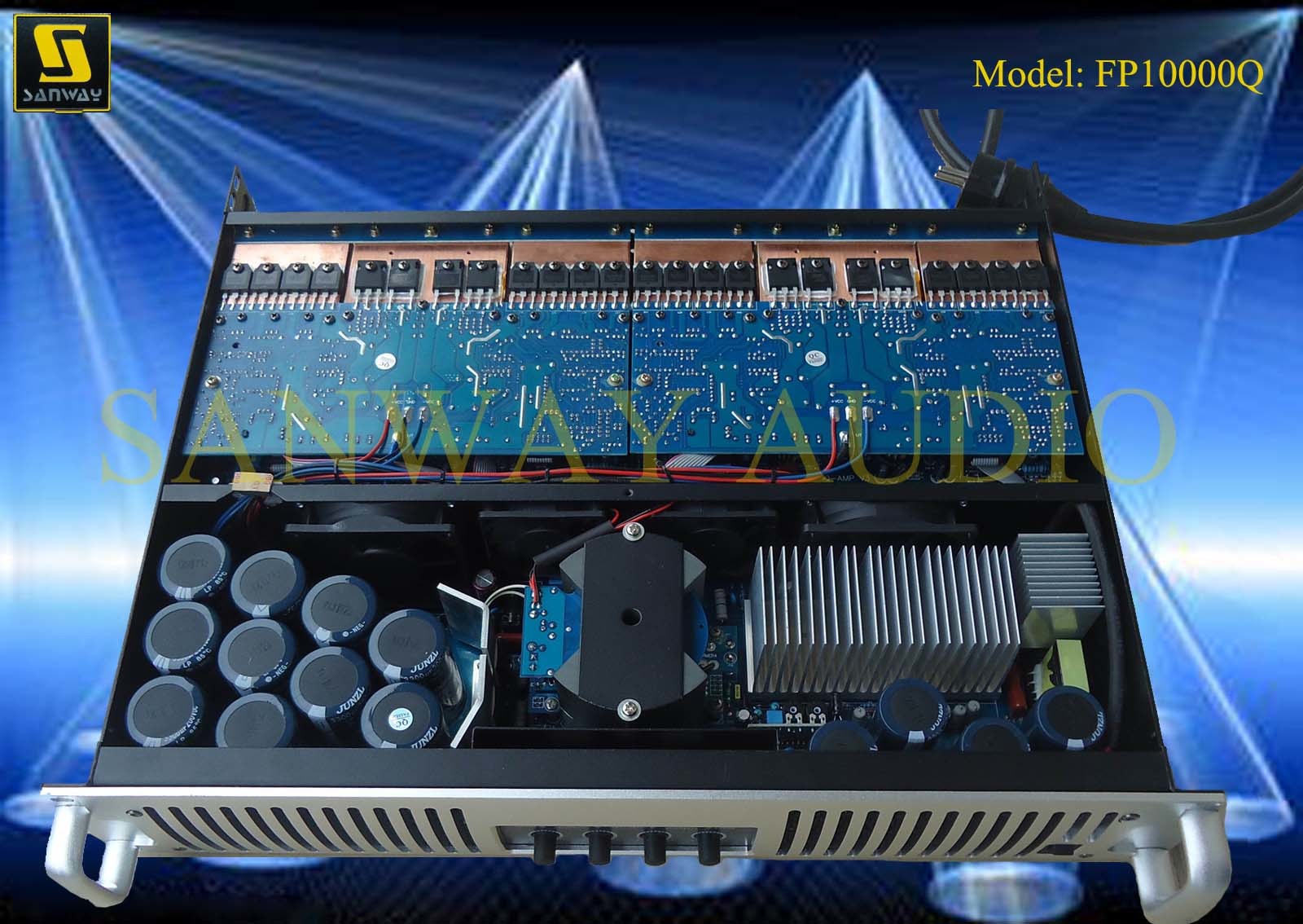 2000W PA Power Amplifier Fp10000q